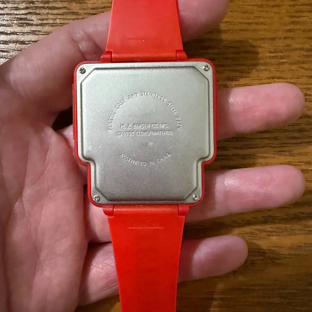 Nintendo Tetris Red LCD Game Watch 1990